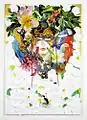 Sommernachtstraum, Pasted Graphic Helen Lauff