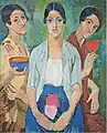 Drei Frauen (ursprünglich Drei Mädchen), 1915