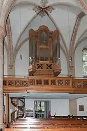 Orgel in der Kirche