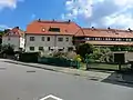 Gartenstadt Hellerau: Reihenhausgruppe mit sieben Einfamilienhäusern (Einzeldenkmal zu ID-Nr. 09210046)