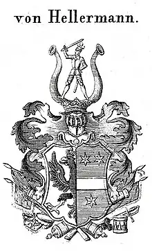 Wappen derer von Hellermann