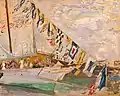 The Yacht Etoile, Öl auf Leinwand, 1903