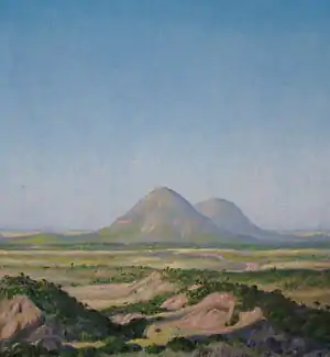 Omatakoberge(1947, Ölgemälde)