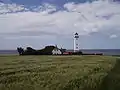 Der Leuchtturm Helnæs Fyr