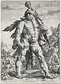 Hendrick Goltzius:Der große Herkules1589