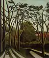 Henri Rousseau:Frühling im Bièvre-Tal, 1904