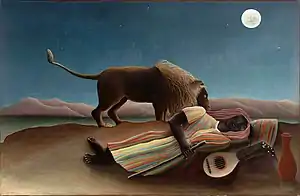 La Bohémienne endormie (Henri Rousseau)