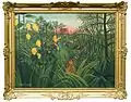 Henri Rousseau, Three apes In The Orange Grove, 1907