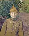 Henri de Toulouse-Lautrec: Brustbild (La Pierreuse)um 1890–1891