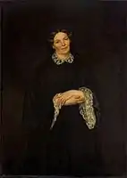 Porträt der Mutter des Künstlers,1853