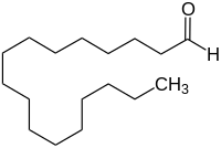 Strukturformel von Heptadecanal