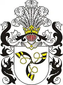 Triskele im Wappeneiner polnischenAdelsfamilie