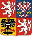 Wappen der Tschechischen Republik (1990–1992)
