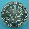 10-DM-Münze Revers