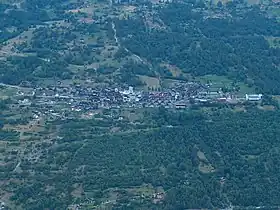 Panorama von Hérémence
