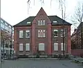 Pfarrhaus Hauptstraße 245a zur Hauptstraße hin (2014)