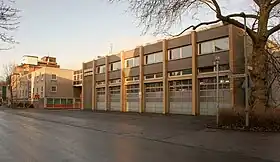 Die Feuer- und Rettungswache 2 im Stadtteil Wanne