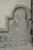 Relief an der Außenmauer