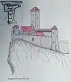 Rekonstruktion der Burg