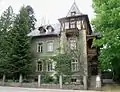 Historisierende Villa von 1892.
