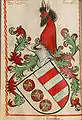 Wappen derer von Heßberg im Scheiblerschen Wappenbuch