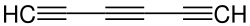 Strukturformel von Hexatriin