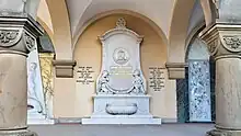 Gruft der Familie Heyligenstaedt auf dem Neuen Friedhof in Gießen, Friedhofsallee 43