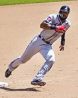 Jason Heyward im Lauf, Mai 2014