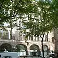 Kirdorfhaus, benannt nach Emil Kirdorf, bis 1989 Sitz der Seereederei "Frigga"