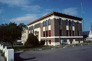 Hidalgo County Courthouse, gelistet im NRHP Nr. 87000897