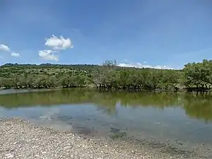 Lagoa Laram bei Hochwasser (April 2013)