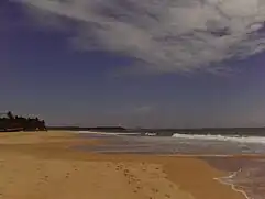 Ein Strand auf Hikkaduwa