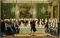 Öffentliches Bankett im Stockholmer Schloss (Publik taffel) am Neujahrstag 1779