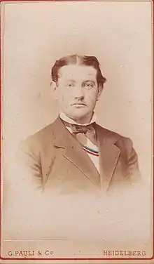 Ernst Himburg als Heidelberger Rhenane