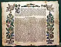Himmelsbrief aus Kopenhagen, Verwendung als Amulett (1770)