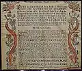 Himmelsbrief aus Norwegen (1817)