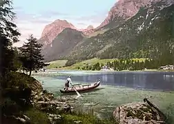 Hintersee um 1900 (Photochromdruck)