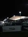 Tribünen bei Nacht
