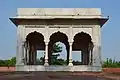 Baradari im Roten Fort von Delhi