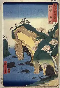 33: Provinz NotoTaki-no-ura(瀧之浦)