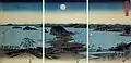 Mond über Kanazawa (Präfektur Kanagawa)