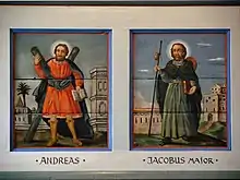 Andreas und Jakobus der Ältere