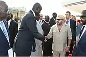 Deng mit König Mohamed VI. von Marokko