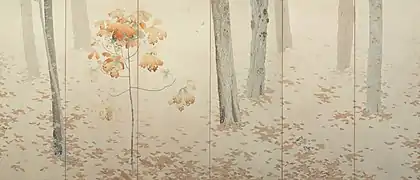 Fallendes Laub, 1909