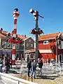 „Hissingen“Zierer Familienfreifallturm-Doppelte-Anlagein Liseberg