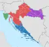 Flagge Kroatiens