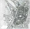 Stadtplan vor der Stadterweiterung Louis de Millas’.