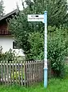 Wegweiser in Jettenhausen