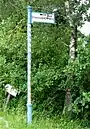 Wegweiser in Ödenpullach