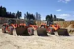 Hitachi Radlader ZW330, ZW370 und ZW550